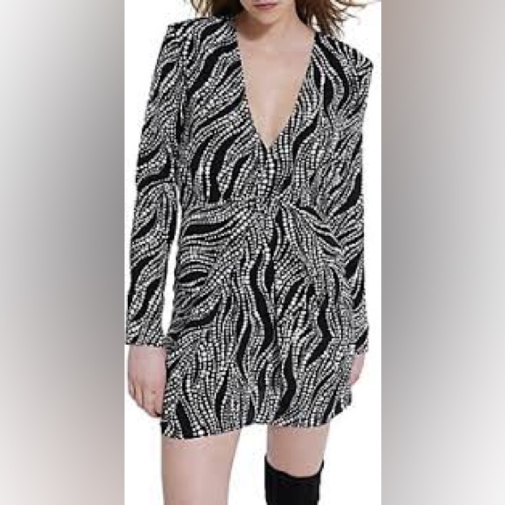 🧡💙SALE💙🧡 NWT The Kooples Designer Mini Dress Size 3, Approx SIZE 8-10 US